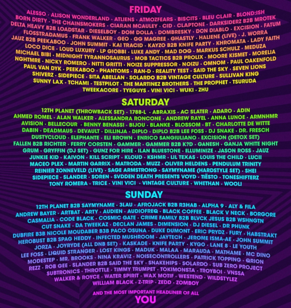 Electric Daisy Festival 2021 Lineup, Las Vegas!