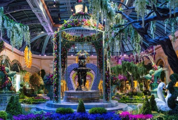 Bellagio's Conservatory & Botanical Gardens in Las Vegas