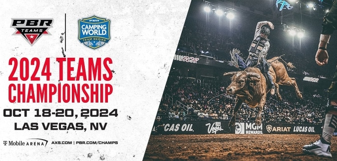 PBR Teams Championship Tickets! T-Mobile Arena, Las Vegas, Oct 18-20, 2024